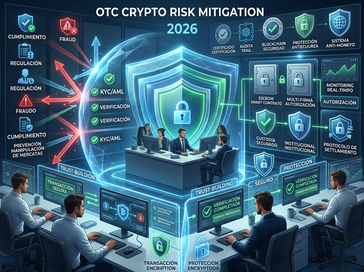 Mitigación de Riesgos OTC: Seguridad en Cripto 2026